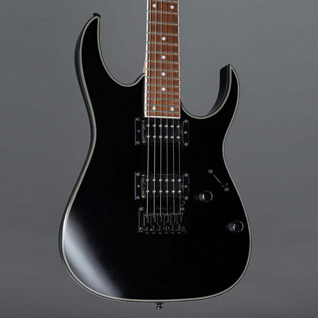 Ibanez RG421EX-BKF Electric Guitar, black flat