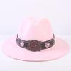 Popular European and American Classic Simple Flat-brimmed Top Hat Men's and Women's Fashionable and Elegant Versatile Jazz Hat Top Hat