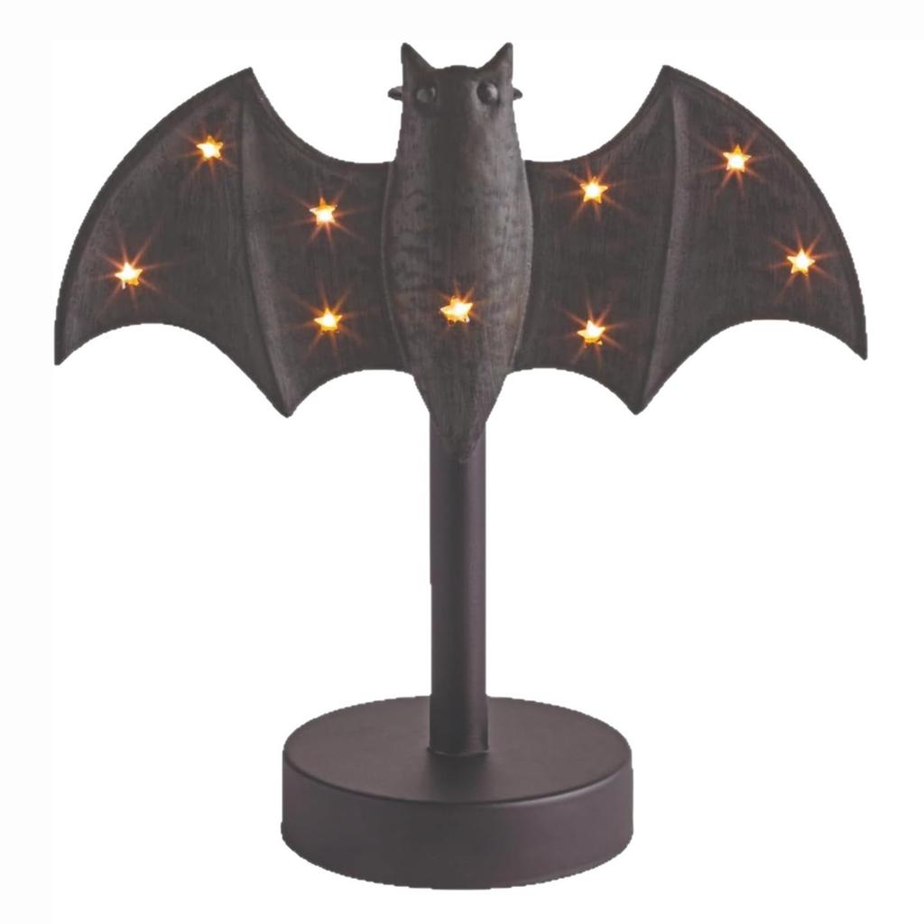 Light with Button Battery, 17.5819 Cm, Small Decorative Shaped Night Light for Shelf or Desk
