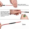 128/164/328/560/650/800PCS Heat Shrink Tubing 2:1Wire Cable Wrap Assortment Electric Insulation Tube Kit 5 Color 8 Size