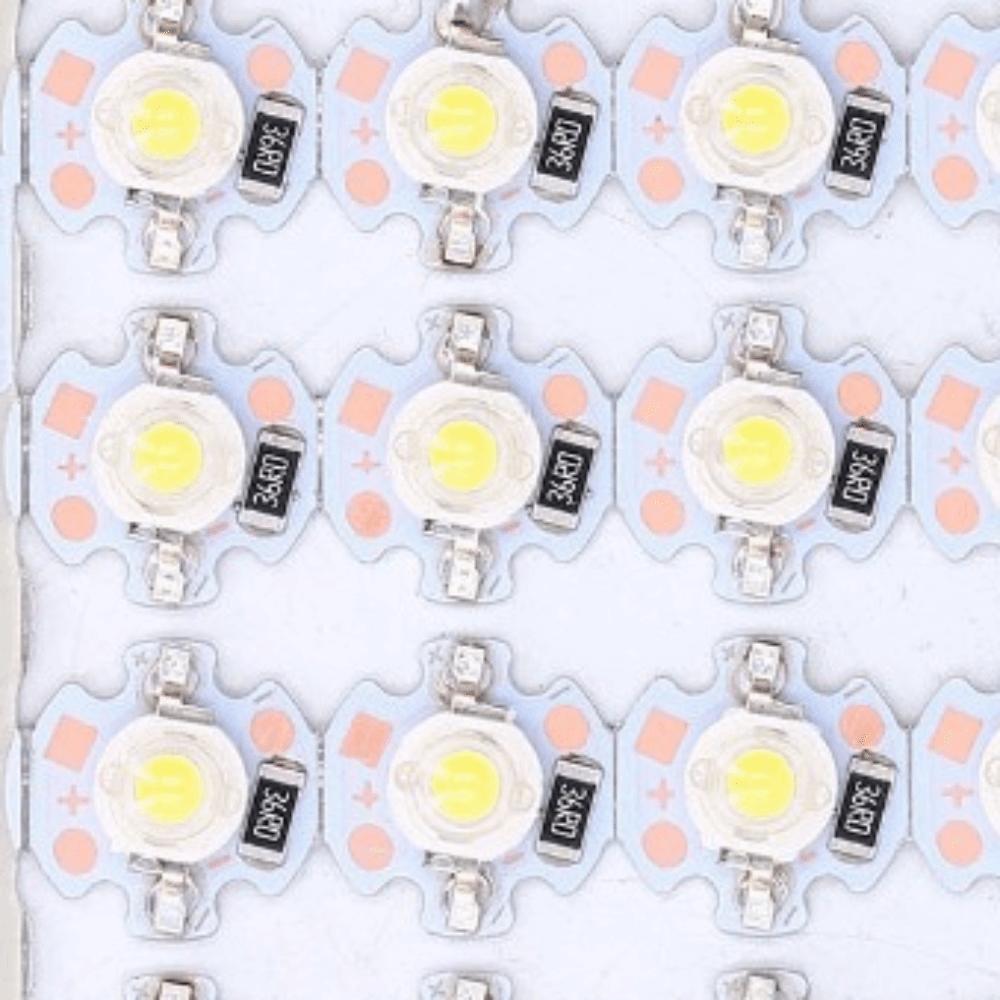 40pcs 1W LED Chip Bulb Aluminum Plate Light Source Chip Durable LED Lamp Beads  Automotive Lighting