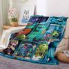 1Pc Monsters Inc Characters Collage Blanket Soft And Comfortable Casual Warm Camping Travel Christmas Halloween Xmas Gift M924416