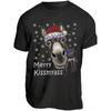 T-shirt di Natale 'Merry Kissmyass Donkey', Divertente Maglietta Grafica per le Feste di Natale