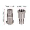 Car CEL Check Engine Light Oxygen Sensor Adapter M18 x 1.5 CEL On Fix Engine Light Eliminator Bung Kit Catalystic