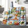 Custom Name Cars Movie Quotes Collage blanket for Couch & Bed, Plush Cozy Fuzzy Blanket Super Soft & Warm Blankets for Fall and Winter. 0908219