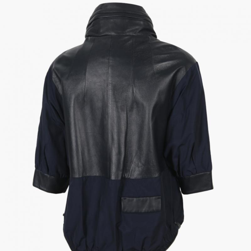 La Belle Shinyoung Fur Women Leather Combination Prada Jacket Gg611jk