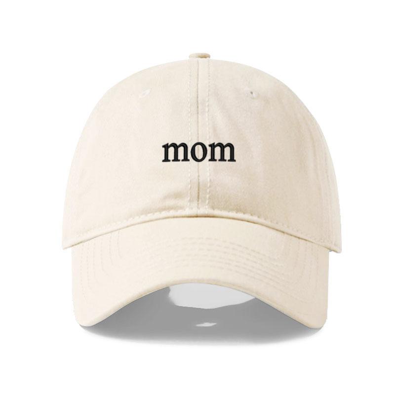 Neuer Papa Mama Stickerei Weiche Baumwolle Baseballkappe Mode Damen Herren Hut Sport Visier Snapback Kappe Sonnenhut Atmungsaktiv Outdoor Kappen