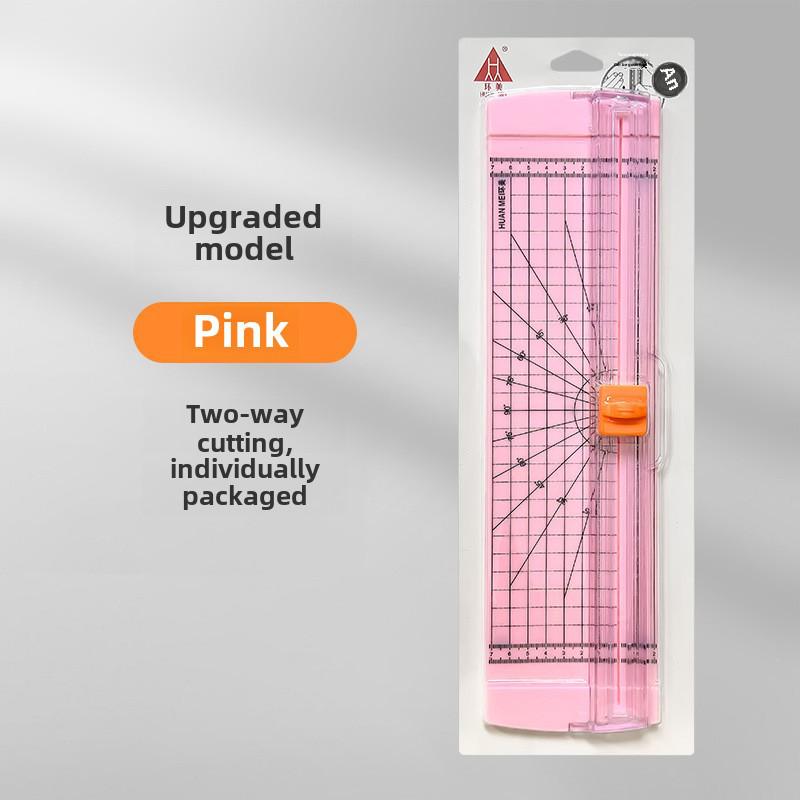 Huanmei A4 Mini Ghilotină de Hârtie Bidirecțională pentru Studenți și Fotografii