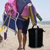 Kayak Deck Bag with Swivel Snap Hook Oxford Cloth Kayak Dry Bag for Kayak, Black