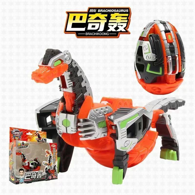 

Креативная аниме-игрушка-деформация Hello Carbot Яйцо Автоматическая трансформация Яйцо динозавра Робот для мальчиков Тираннозавр Птеродактиль Игрушки NO Original Box