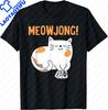 Mah Jongg Sets Vintage Retro Mahjong Tshirt Print Original Design Gifts T Shirts Streetwear Custom Tshirt Camiseta Hombre