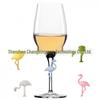 Flamingo Silikon Weinglasmarkierer