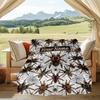 1PC Custom Name Tarantula Web Flannel Blanket Versatile,all-season Throw Suitable for the Living Room,bedroom,camping,travel,and Gift