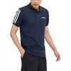 Adidas 3 Stripes Polo Shirt Men's Legend Ink EJ0925