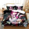 Kawaii Honkai Star Rail Bedding Set Printed Bed Set With Pillowcase Duvet Cover Single Double Queen King Size Adult Kid Bedroom