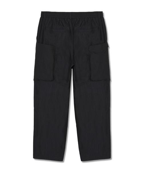 AOG PROJECT Big Pocket Cargo Pants (Black)