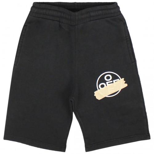 Off White Unisex Adult Arrow Logo Sweat Shorts