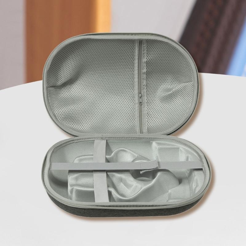 EVA Carrying Case for 3/3s VR Headset Storage Bag with Mesh Pocket Shockproof Case Travel Organizers Case
