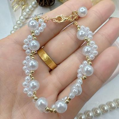 Japan-South Korea Kitten Paw Pearl Beads Luxury Bracelet: Trendy Gift for Women