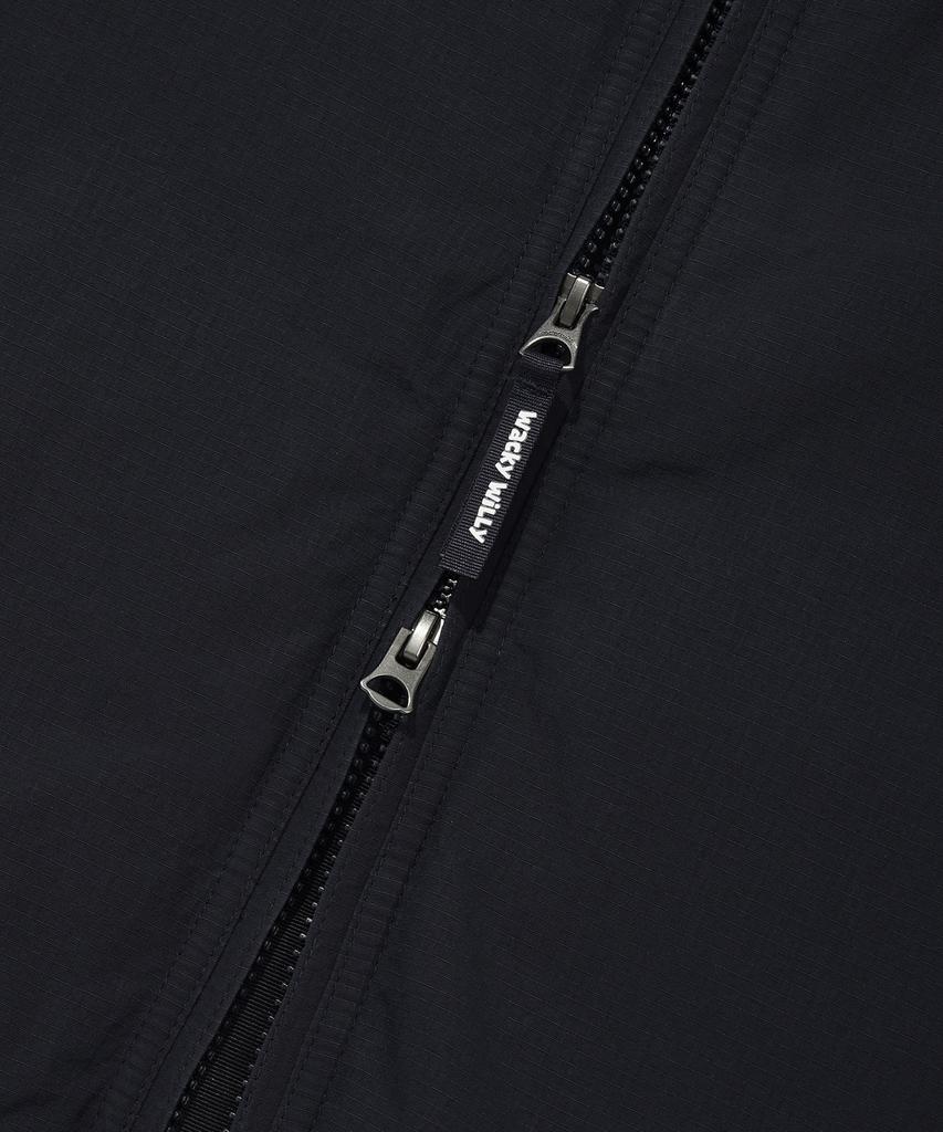 Wacky Willy Washed Down Short Puffer Navy