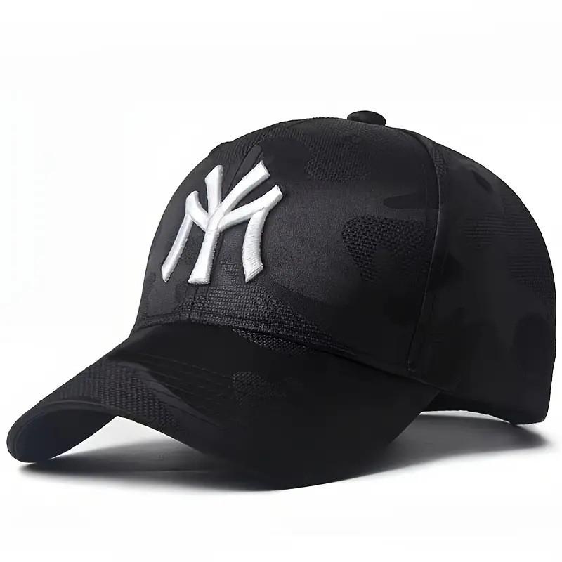Casual Camouflage Baseball Cap With Adjustable Fit For Spring And Autumn Men
