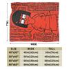 Bobs Funny B-Burgers Merch Blanket Lightweight Warm  Throw Blankets for Sofa 50x60 Inches Multi-size Throws And Blankets