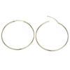 European Style Polished Stainless Steel Hoop Earrings for Women, Thin Small & Large Niche High-End Design Accessories.