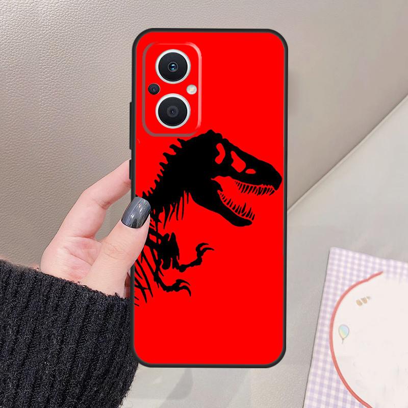 Jurassic Dinosaur World Phone Case For OPPO Find X3 Lite X5 X6 Pro X2 Neo Reno 3 4 5 6 7 8 Lite 4Z 5Z 2Z 8T Cover