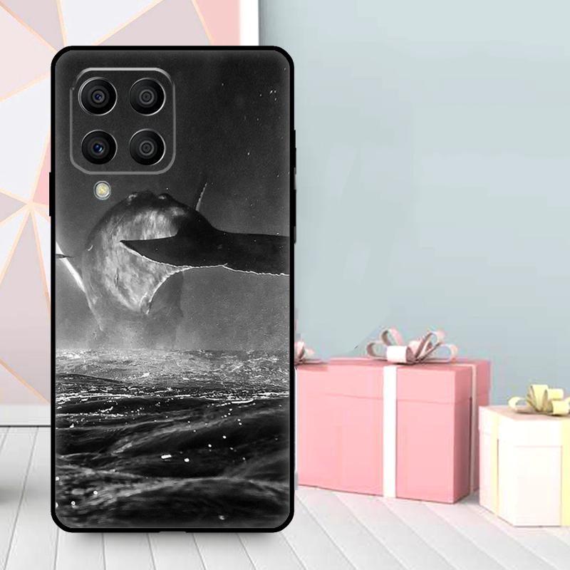 Ocean Whale Shark Waves Case For Samsung Galaxy M06 M11 M31 M14 M34 M54 M12 M32 M52 M15 M13 M16 M36 M56 M53 M35 M55