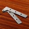 2 Pack Medium Rotating Chicken Mouth Hinges Concealed Pivot Suitable for Cabinet Doors Wine Cabinet And Wardrobe Doors