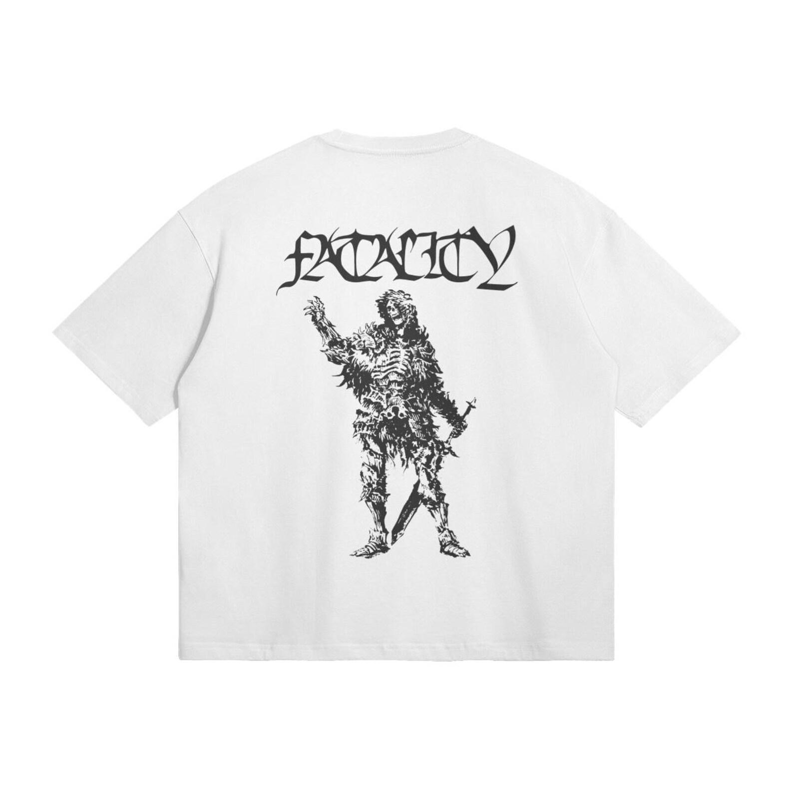 Boxy Fit - Fantasy Skeleton, Graphic T-Shirt 280 GSM S