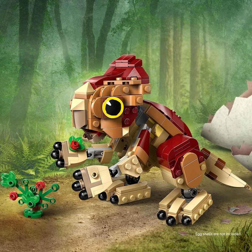 LEGO Jurassic World Baby Dinosaur Dolores: Aquilops Toy - Birthday Present - Building Blocks - Boys, Girls, Children, Ages 7, 8, 9, Elementary School