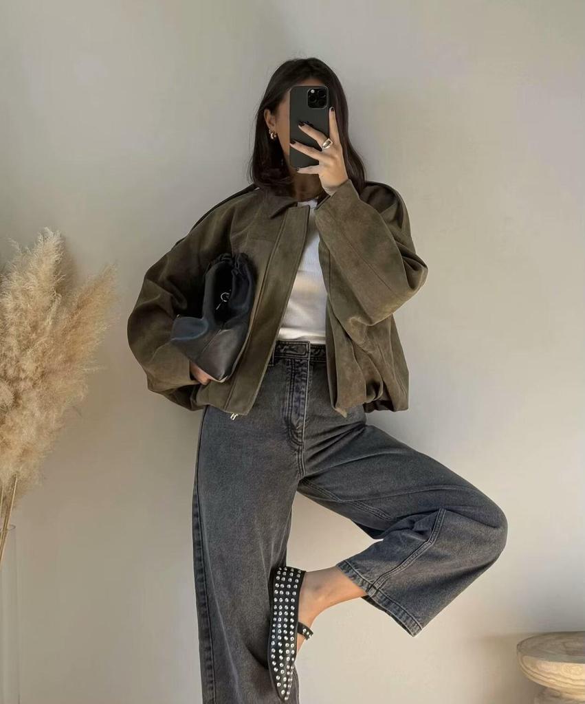 Women's 3-Piece Set: 2025 Jacket, Midi Skirt & Casual Shorts A15030