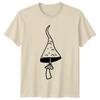 Witchy Mushroom Aesthetic Fungi Mycology TShirt Outline Gift For Him And Her