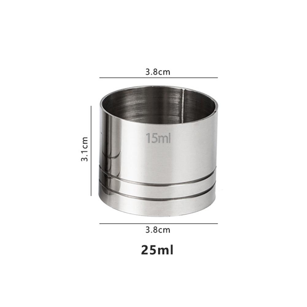Odměrka Koktejlový Bar Jigger Kuchyňská Gadget 25ML/35ML/50ML