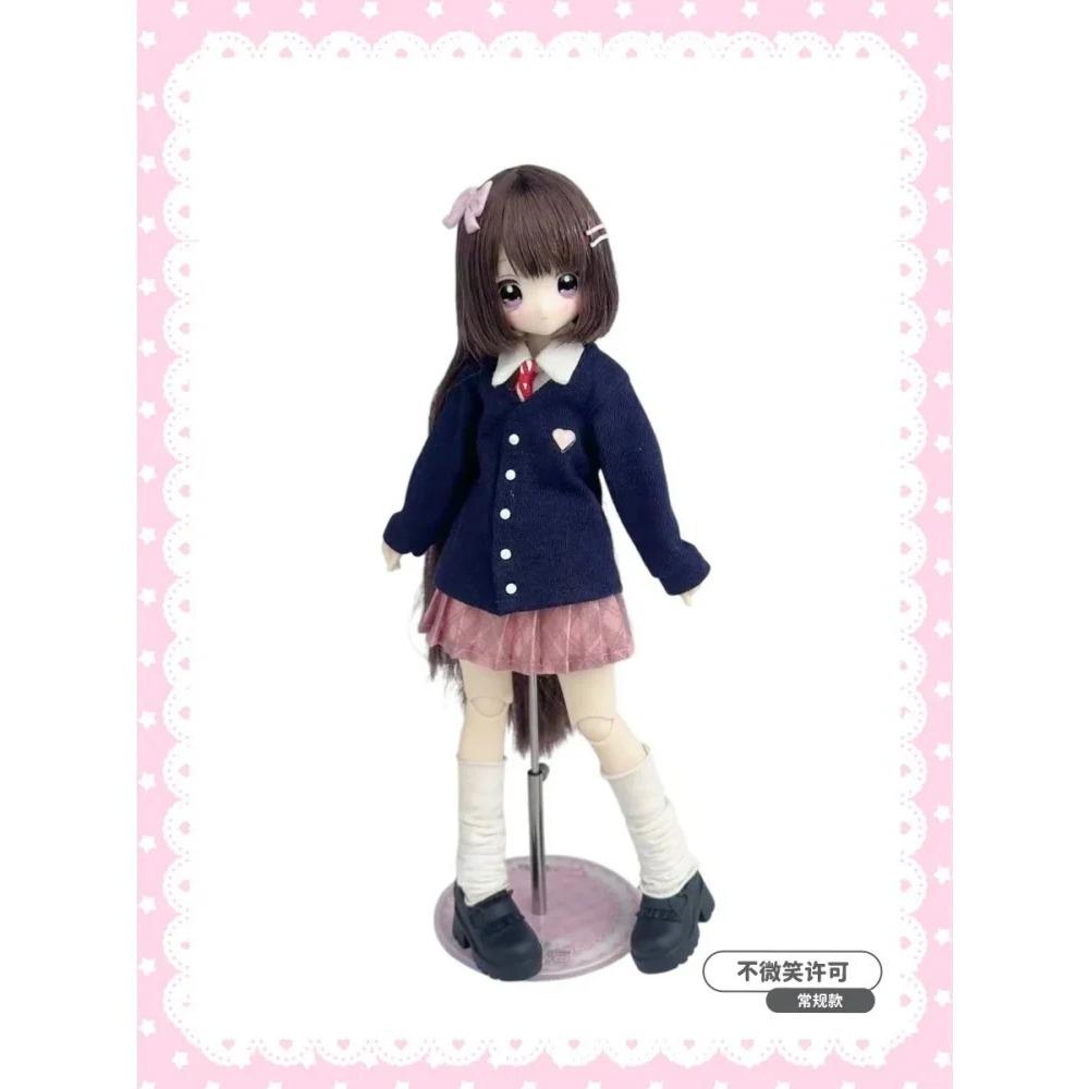 Authen1/6 Bjd Scatola Cieca Miralab Serie Non Toccare la Mia Frangia Bambola Articolata Mobile Set Trapianto Capelli in Gomma