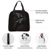 Odin's Yggdrasil Raven Of Wisdom Insulated Lunch Bag for Kids School Cooler Thermal Food Box Tote Portable Lunch Boxes Container