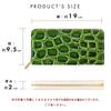 Trendy Yamagishi Enamel Crocodile Embossed Long Wallet, Genuine Leather, Women's, Card Slots, Coin Purse, Bill Compartment, Round Zipper, Gran Cocco,