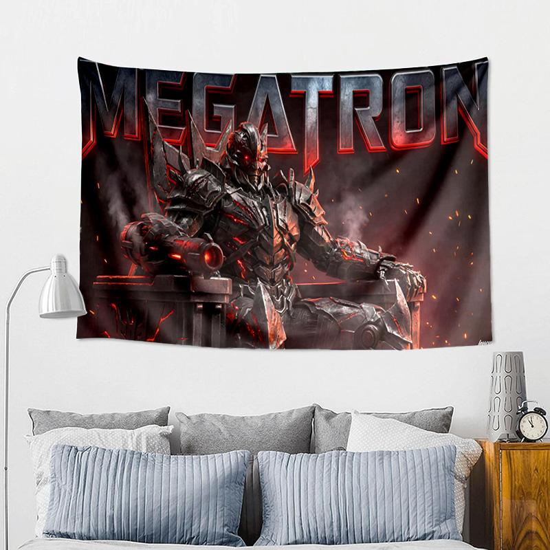 Trans-formers Printed Tapestry, Wall Hanging,Livingroom, dormitory, Large Wall Decor, Fabric Decor Fan Birthday Gifts