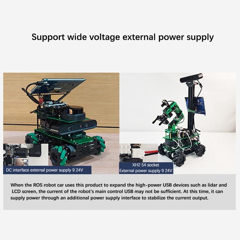 4 orts USB3.0 HUB Expansion Board for obot Car ocking Station 5Gb Splitter For  for NO  4B OS o