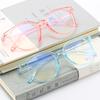 Transparent Round Frame Anti Blue Light Blocking Glasses Women Men Portable Computer Eyewear Optical Spectacle Eyeglasses