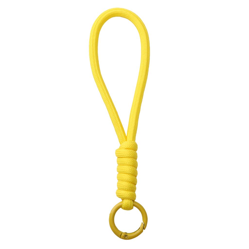 16cm Polyester Versatile Single Strand Umbrella Rope Keychain