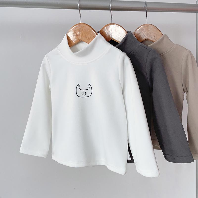 Kinder Fleece Baselayer: Warmes Langarmshirt (270g) für Jungen & Mädchen