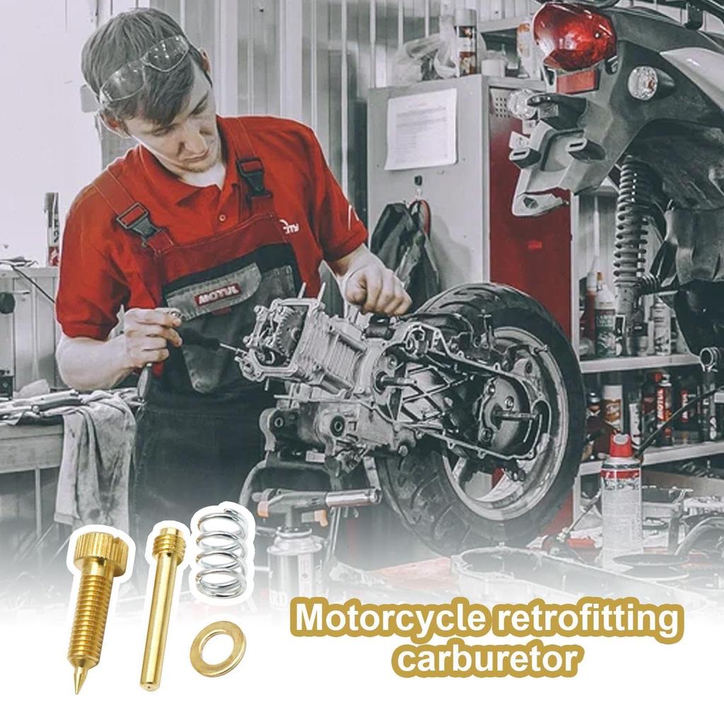 Motorcycle Carburetor Jet, Motorcycle Engine Main Injector Nozzle | Motorcycle Modification Accessories Carburetor Adjustable