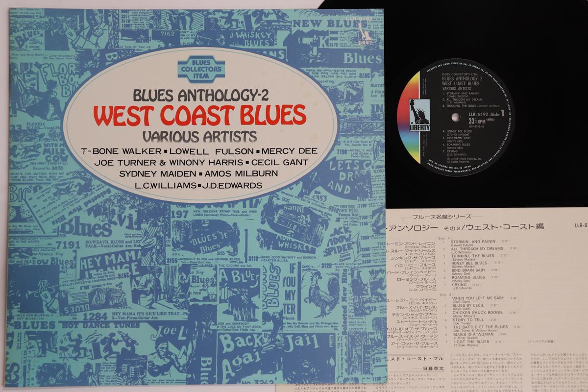 

LP Record VARIOUS Blues Anthology2 West Coast Blues LLR8192 LIBERTY Japan Blues Used