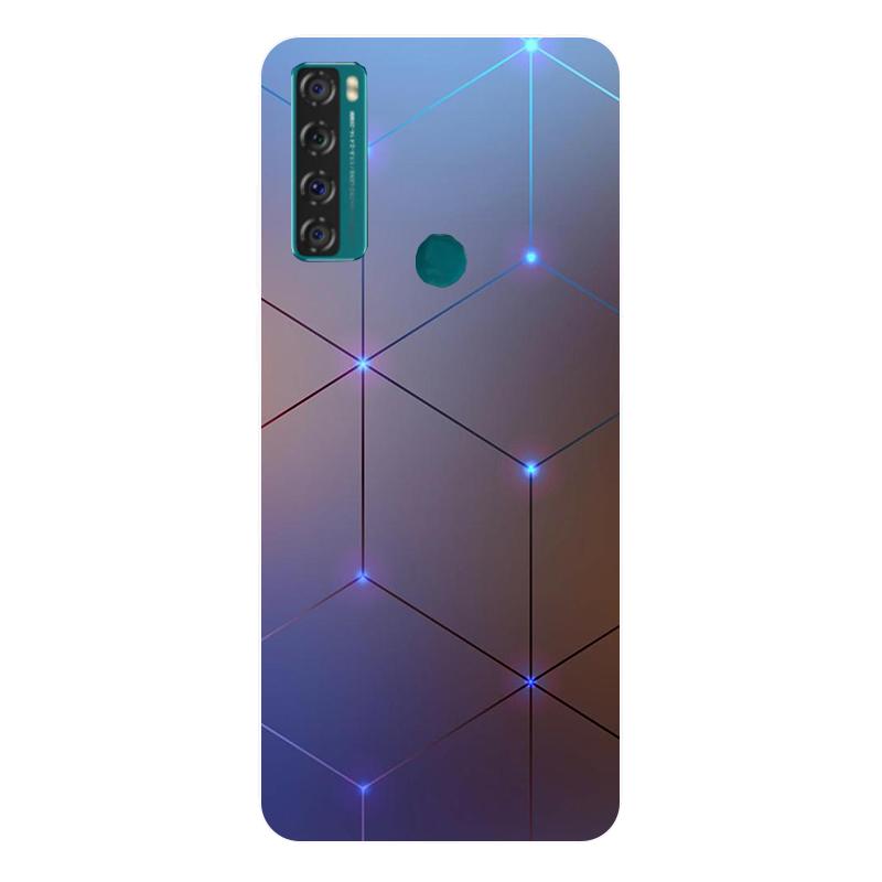 Чехол для TCL 20 SE 20B 20L + 20S, силиконовая задняя крышка, чехол для телефона TCL 20 SE T671H, мягкий чехол для TCL 20SE Fundas, чехол с рисунком