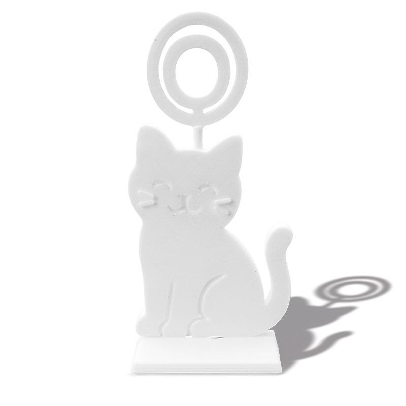 Tisch Nummernhalter Kleine Tisch Foto Halter Dekorative Katze Form Foto Display Ständer Für Zuhause Hotels Esszimmer Platzkarten