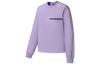 Fitness Series Sweatshirts Women's Purple Crew Neck Moderate Regular AWDS942-3
