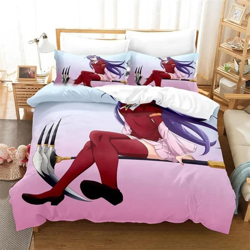 

Fashion 3D Print Anime The World God Only Knows Bedding Set Boys Girl Twin Queen King Size Duvet Cover Pillowcase Bed Boys Adult EU single(135x200cm)
