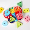 Design Color Butterfly And Shape Matching Column Set Children Puzzle Toy